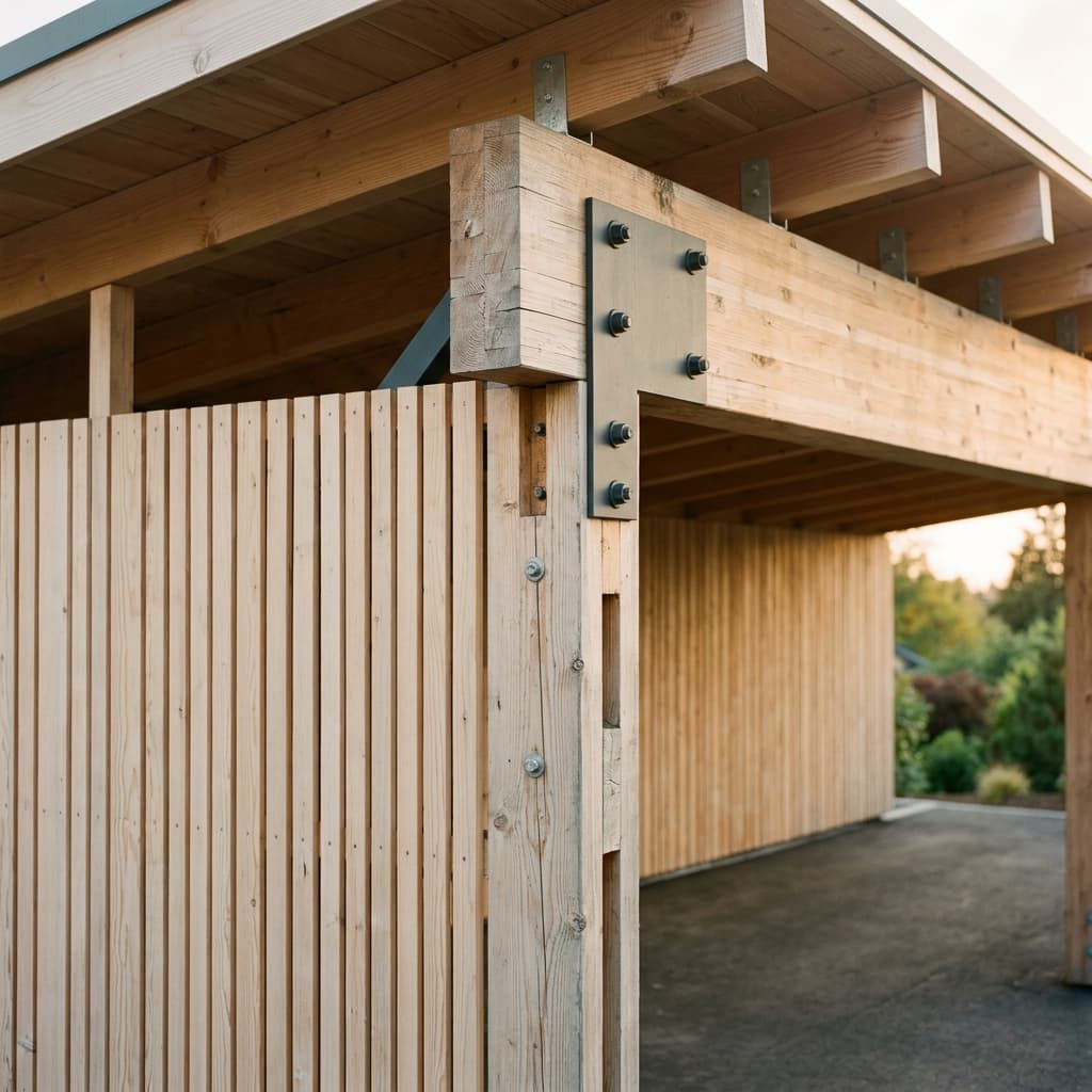 Garage et carport en bois dans le Médoc : prix et choix en 2026 — Variation 2