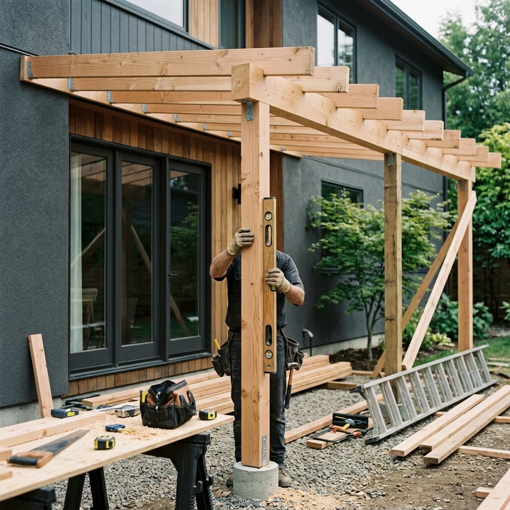 Garage et carport en bois dans le Médoc : prix et choix en 2026 — Variation 4