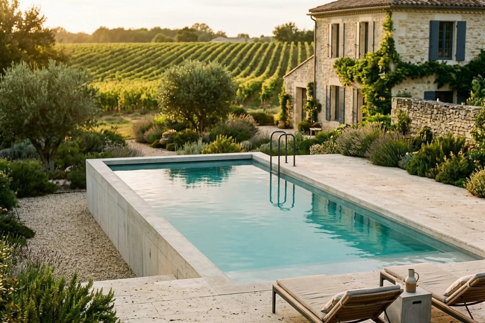 Construire une piscine dans le Médoc : prix 2026 et le piège du terrain — Variation 1