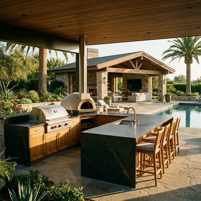 Cuisine d'Été & Pool House