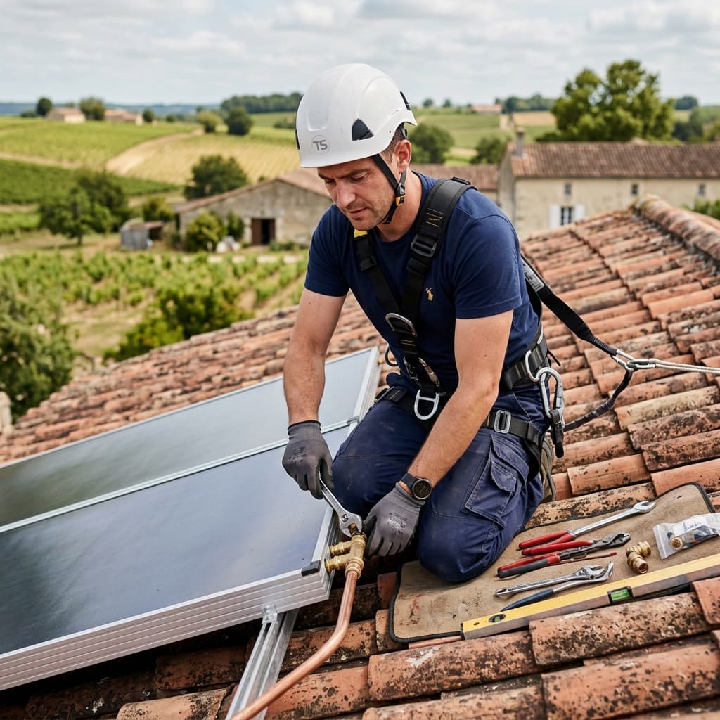 Chauffe-eau solaire individuel (CESI)