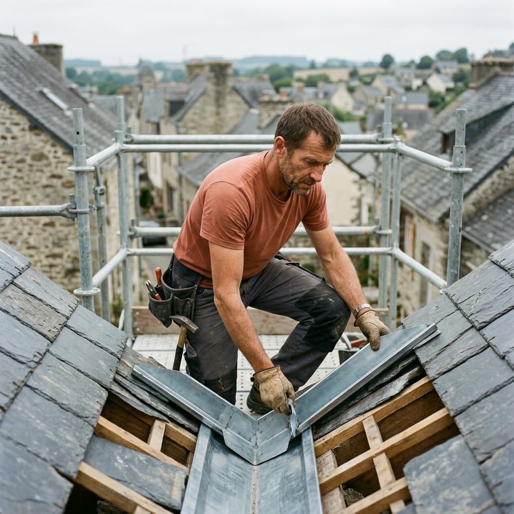 Zinguerie et remplacement de gouttières