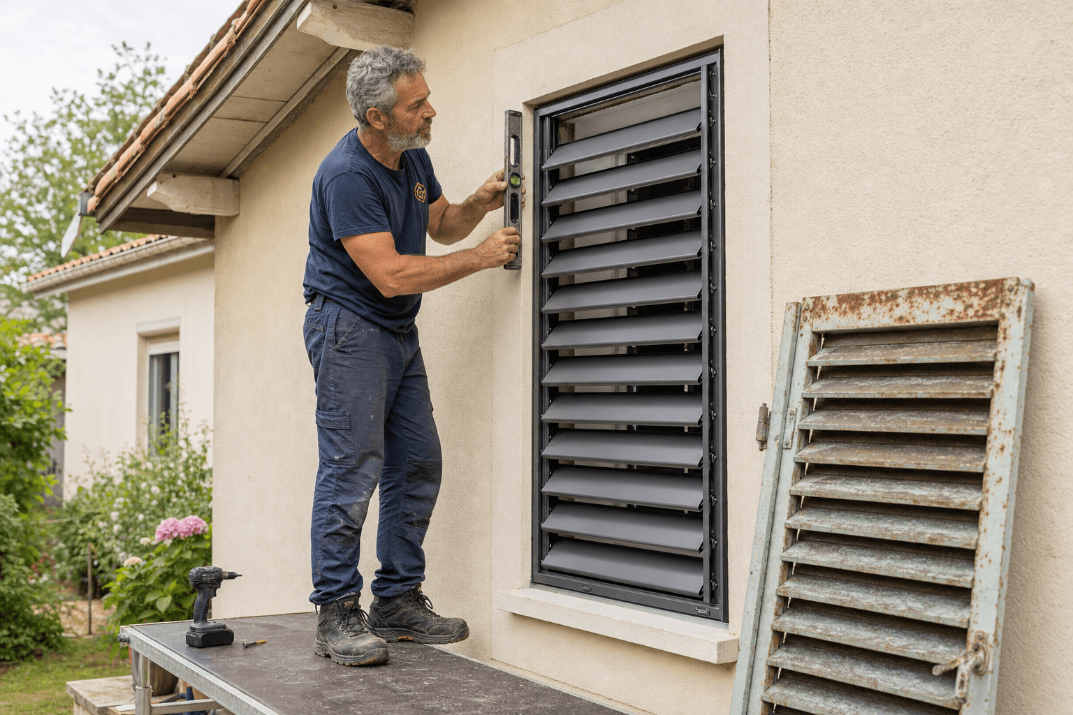 Rénovation persiennes et jalousies métalliques
