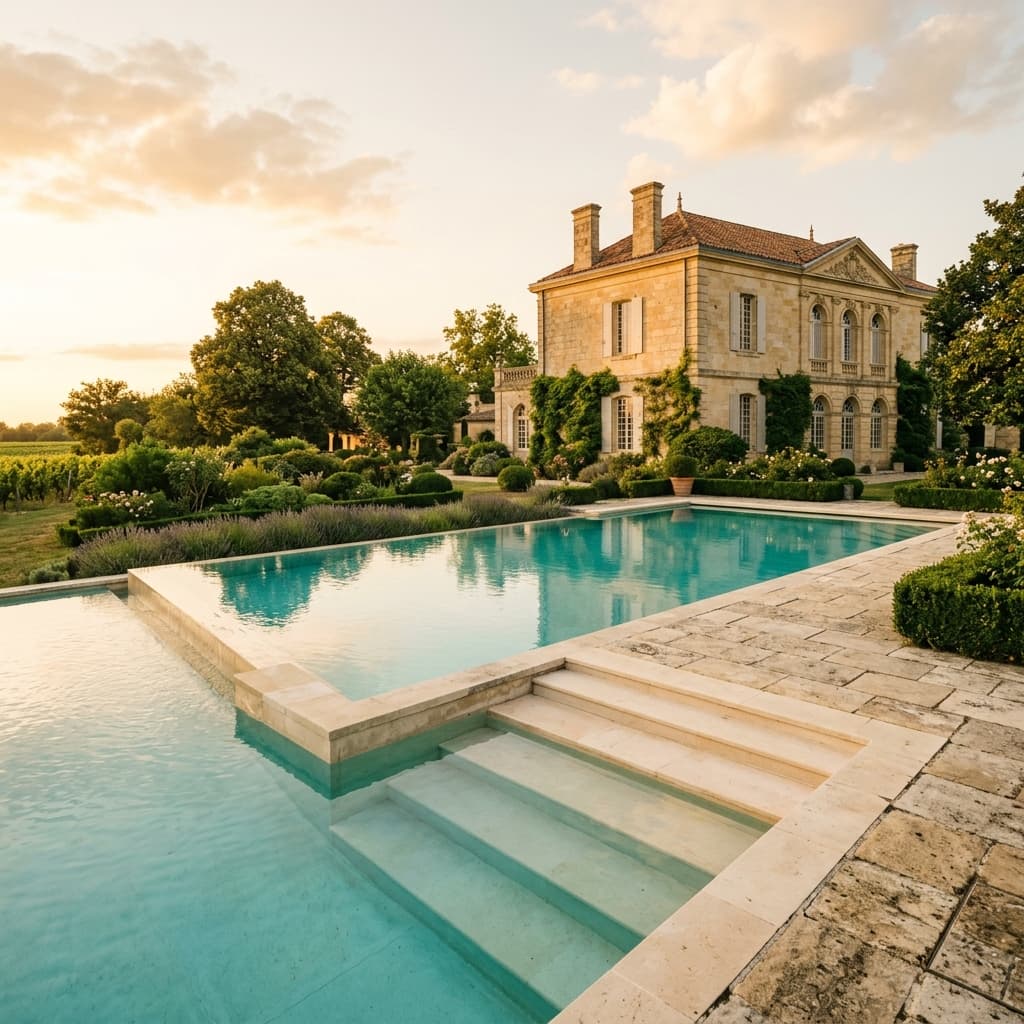 Construire une piscine dans le Médoc : prix 2026 et le piège du terrain — Variation 4