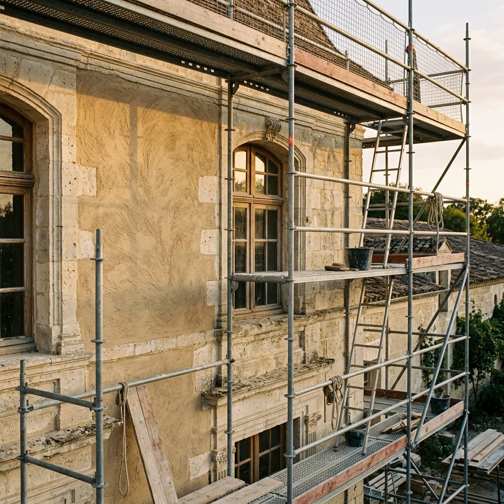 Ravalement de façade dans le Médoc : prix 2026, techniques et règles ABF — Variation 1