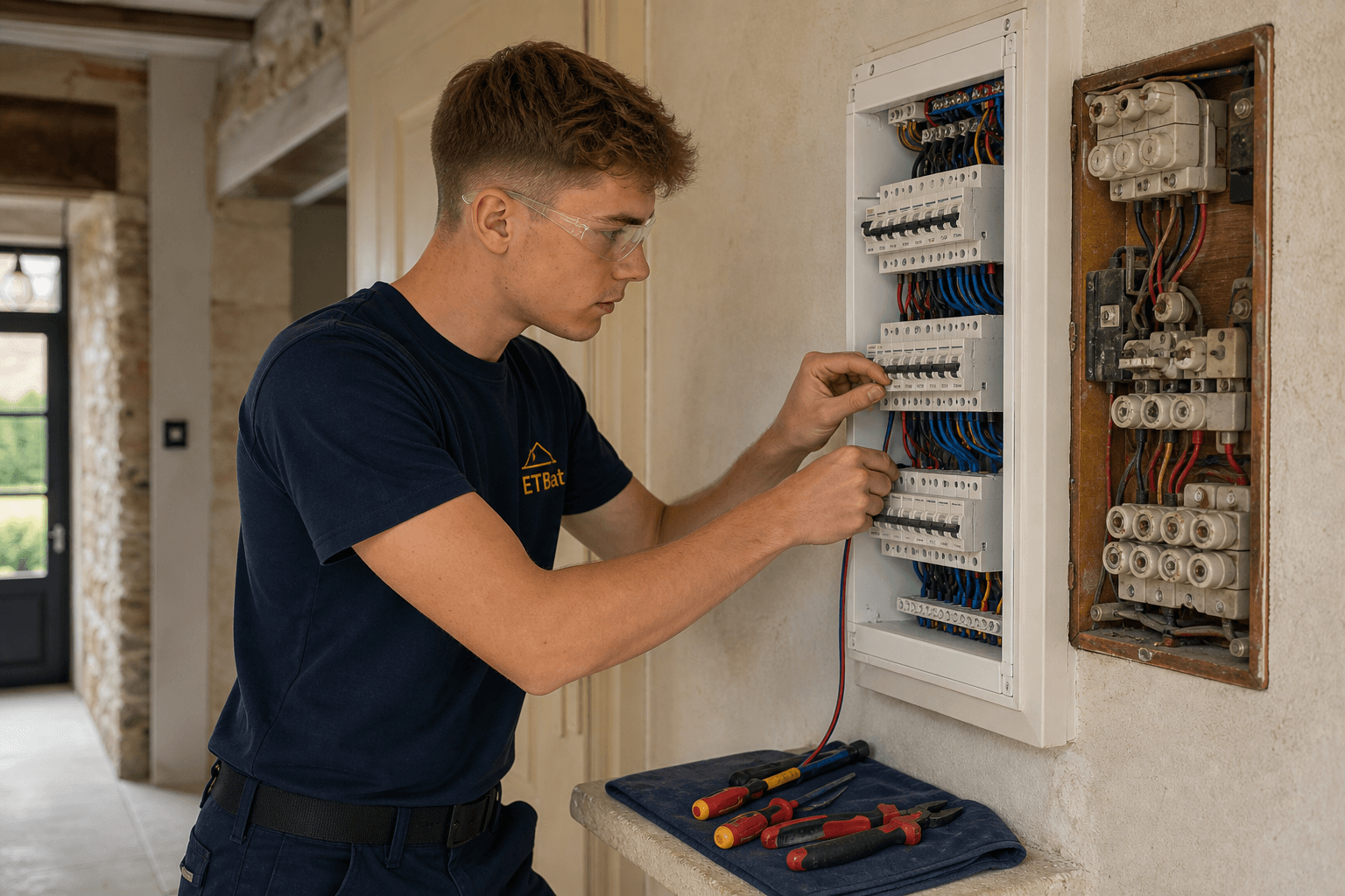 Installation et remplacement de tableau électrique