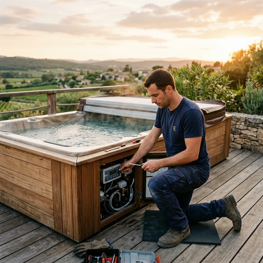 Installation spa et jacuzzi