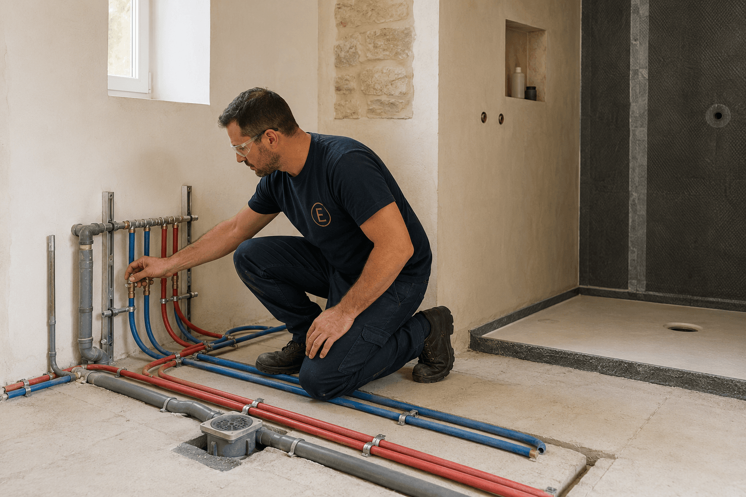 Rénovation complète de salle de bain